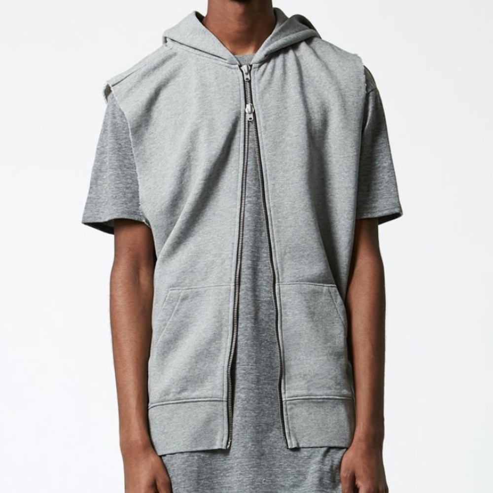 Fear of god essentials sleeveless hoodie